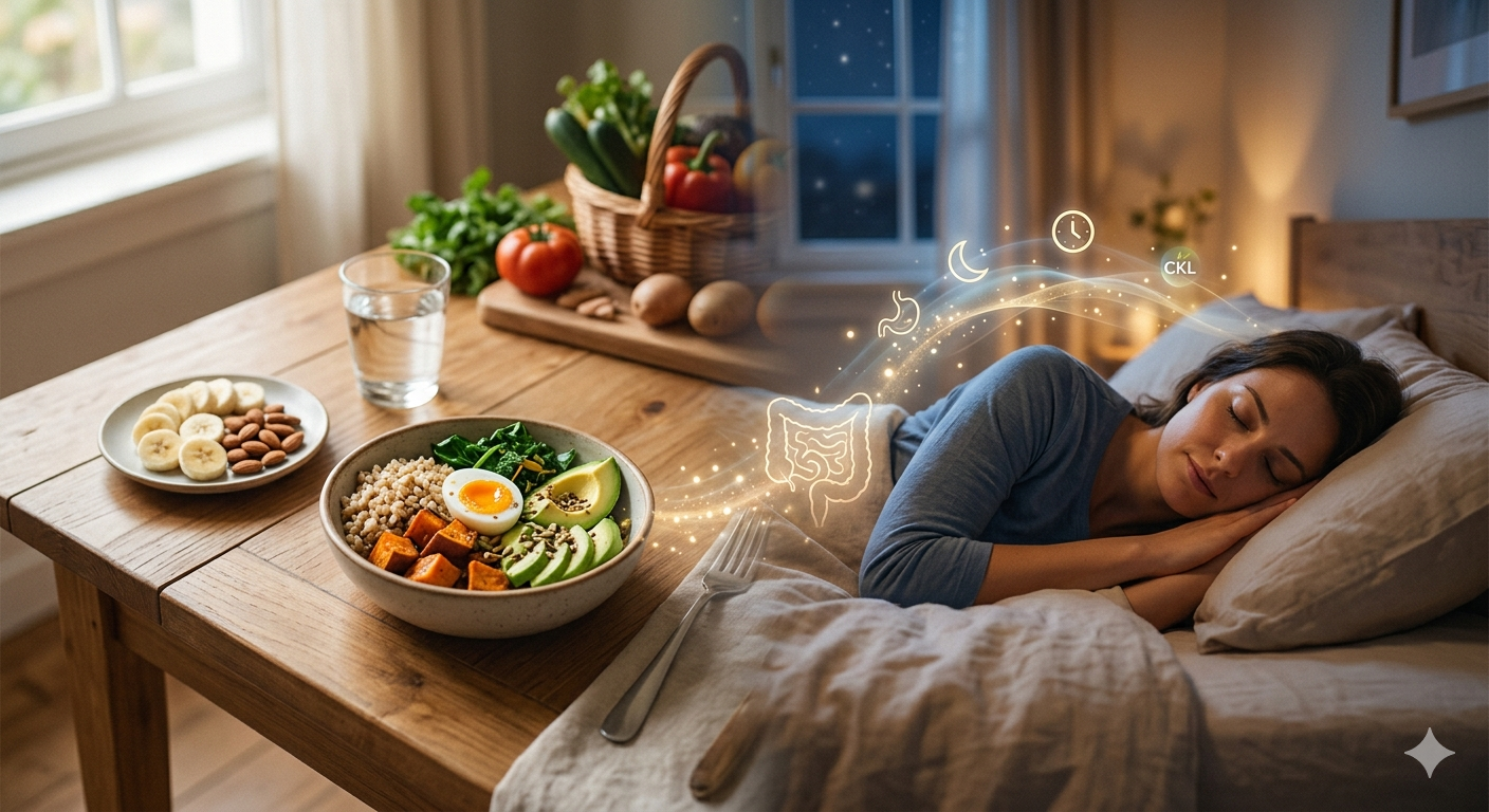 Alimentation et Sommeil : Ce que vous mangez influence vos nuits